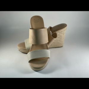 Womens Sandals Wedge Pump Blush choose size